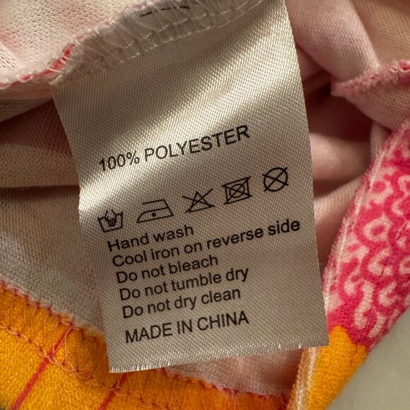 NWOT Elsie & Fred Retro Groovy Print Romper Size XXS - Picture 5 of 8